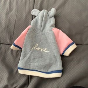 NWOT dog sweatshirt size xs